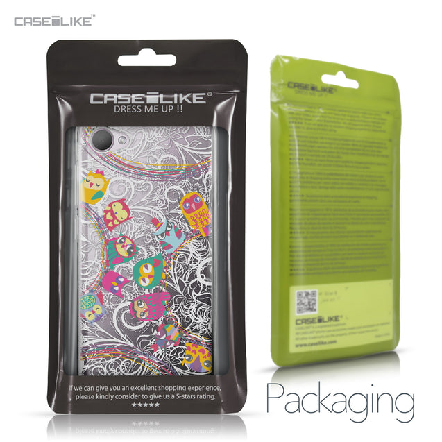 HTC Desire 12 case Owl Graphic Design 3316 Retail Packaging | CASEiLIKE.com