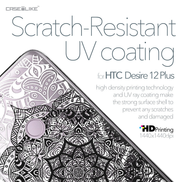 HTC Desire 12 Plus case Mandala Art 2097 with UV-Coating Scratch-Resistant Case | CASEiLIKE.com