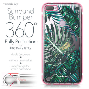 HTC Desire 12 Plus case Tropical Palm Tree 2238 Bumper Case Protection | CASEiLIKE.com