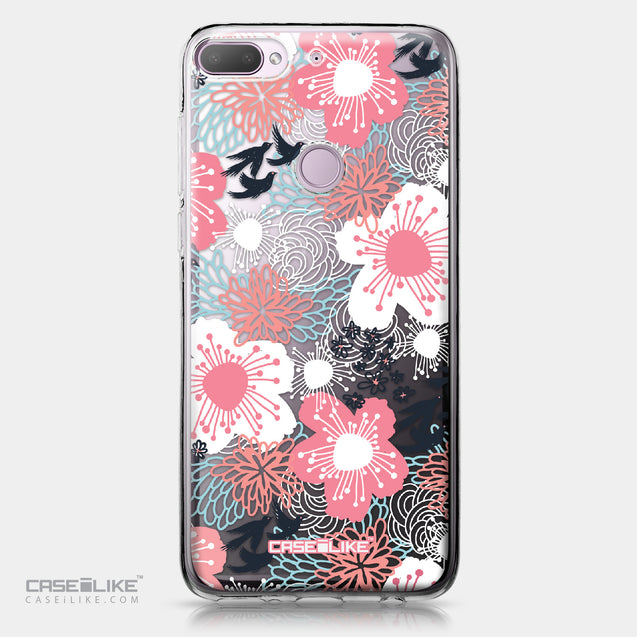HTC Desire 12 Plus case Japanese Floral 2255 | CASEiLIKE.com
