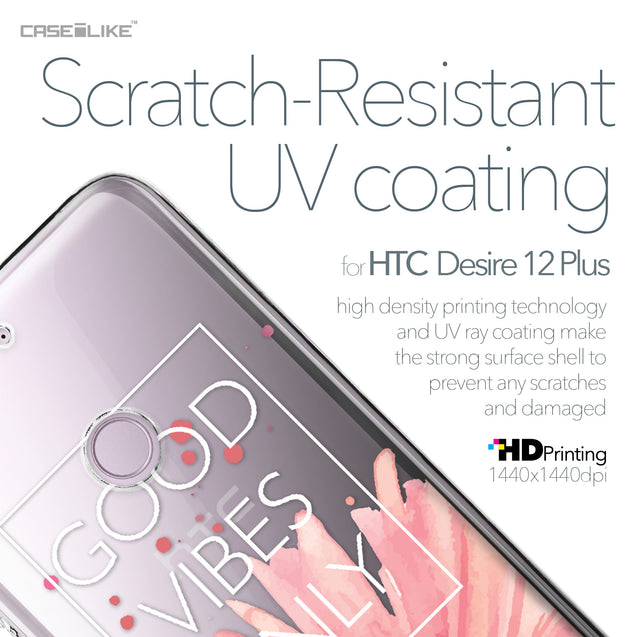 HTC Desire 12 Plus case Gerbera 2258 with UV-Coating Scratch-Resistant Case | CASEiLIKE.com