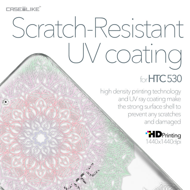 HTC Desire 530 case Mandala Art 2092 with UV-Coating Scratch-Resistant Case | CASEiLIKE.com