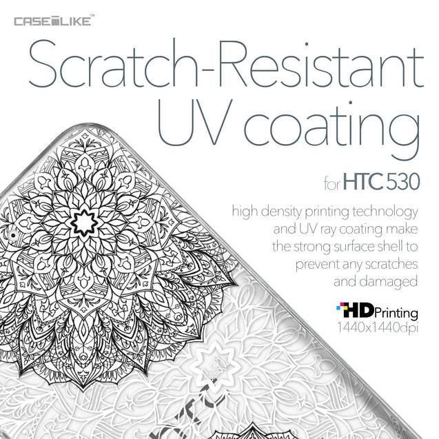 HTC Desire 530 case Mandala Art 2093 with UV-Coating Scratch-Resistant Case | CASEiLIKE.com