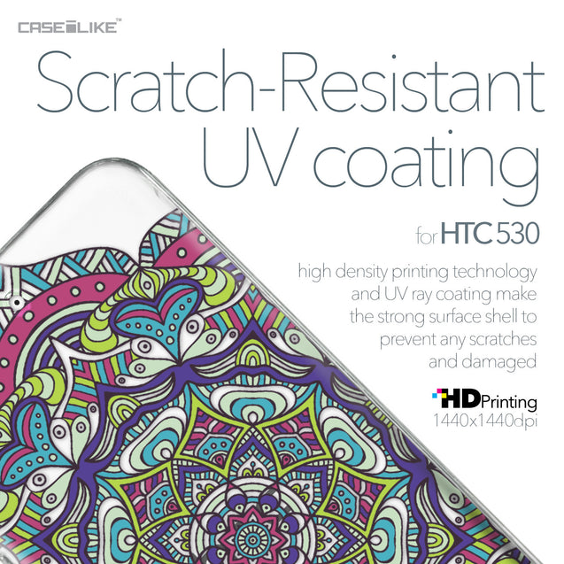 HTC Desire 530 case Mandala Art 2094 with UV-Coating Scratch-Resistant Case | CASEiLIKE.com