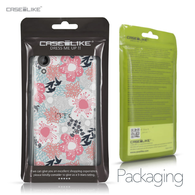 HTC Desire 530 case Japanese Floral 2255 Retail Packaging | CASEiLIKE.com