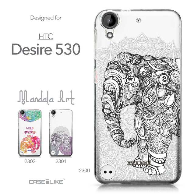 HTC Desire 530 case Mandala Art 2300 Collection | CASEiLIKE.com