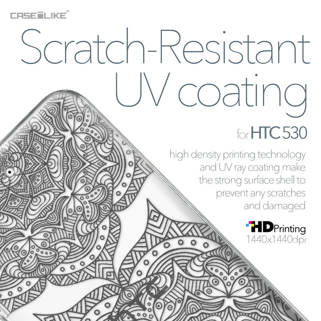 HTC Desire 530 case Mandala Art 2304 with UV-Coating Scratch-Resistant Case | CASEiLIKE.com