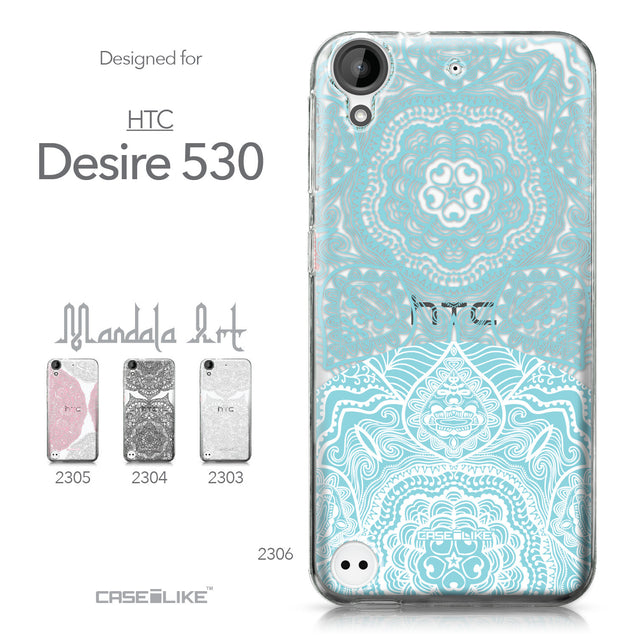 HTC Desire 530 case Mandala Art 2306 Collection | CASEiLIKE.com