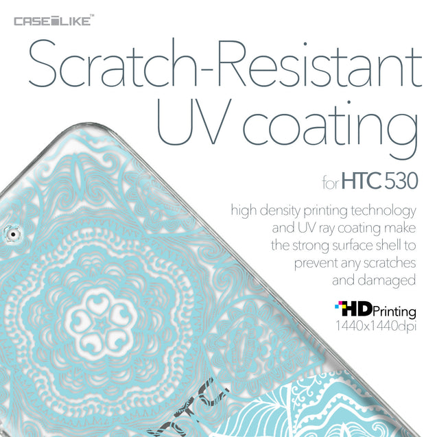 HTC Desire 530 case Mandala Art 2306 with UV-Coating Scratch-Resistant Case | CASEiLIKE.com