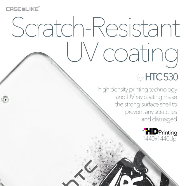 HTC Desire 530 case Quote 2402 with UV-Coating Scratch-Resistant Case | CASEiLIKE.com