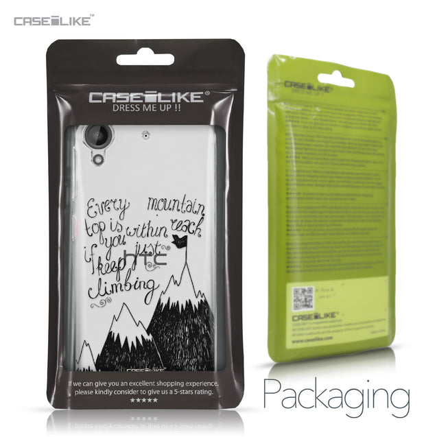 HTC Desire 530 case Quote 2403 Retail Packaging | CASEiLIKE.com