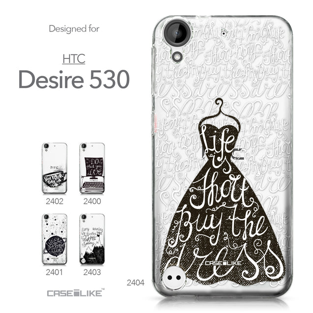 HTC Desire 530 case Quote 2404 Collection | CASEiLIKE.com