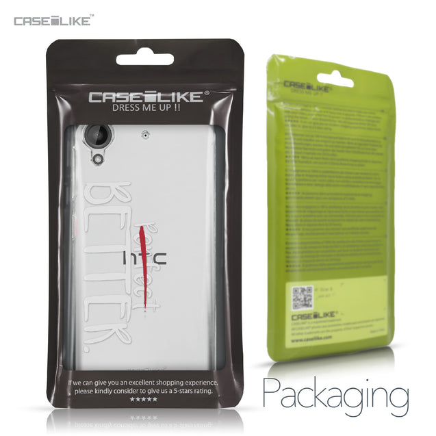 HTC Desire 530 case Quote 2410 Retail Packaging | CASEiLIKE.com
