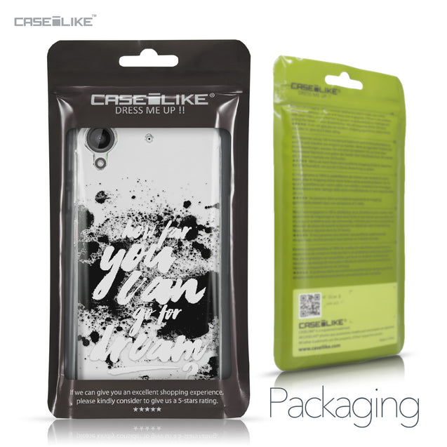 HTC Desire 530 case Quote 2413 Retail Packaging | CASEiLIKE.com