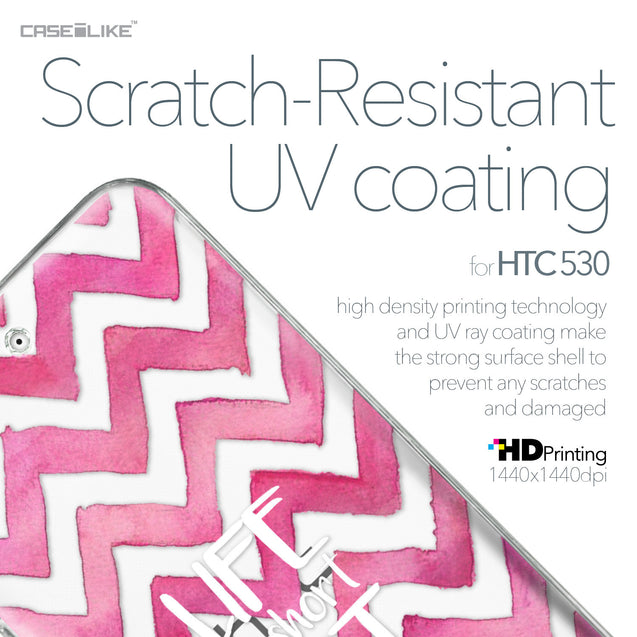 HTC Desire 530 case Quote 2419 with UV-Coating Scratch-Resistant Case | CASEiLIKE.com