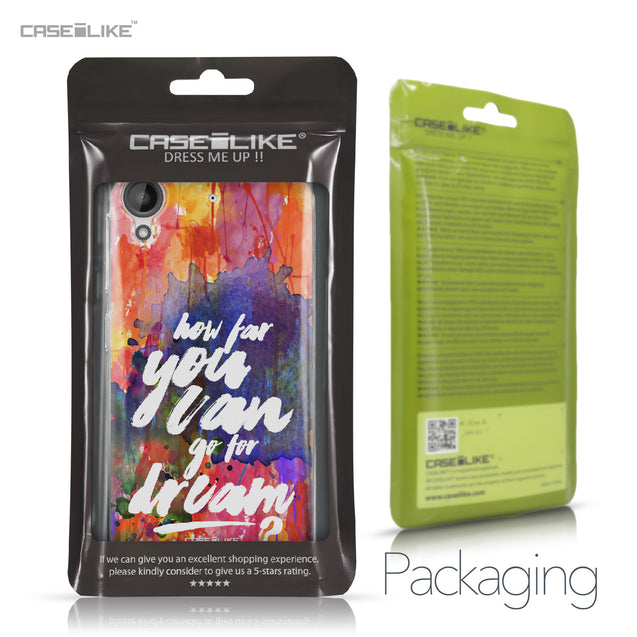 HTC Desire 530 case Quote 2421 Retail Packaging | CASEiLIKE.com