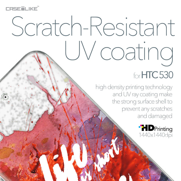 HTC Desire 530 case Quote 2423 with UV-Coating Scratch-Resistant Case | CASEiLIKE.com
