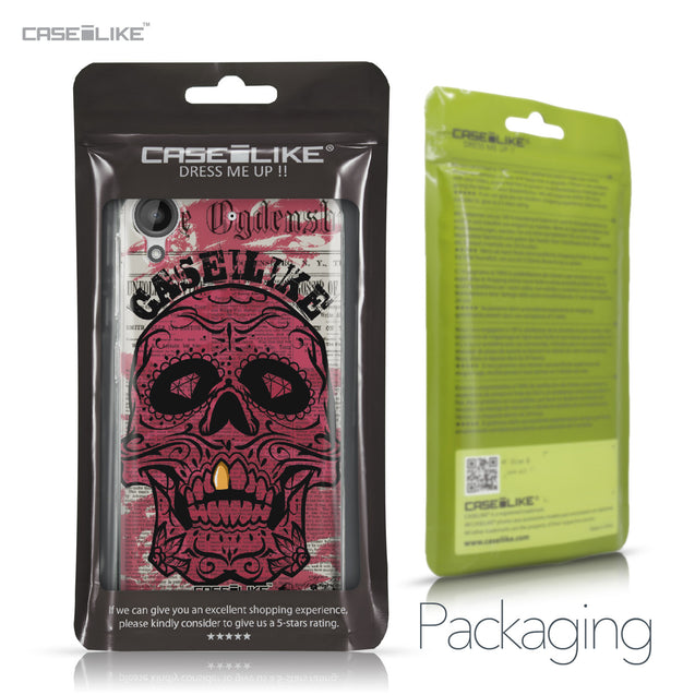 HTC Desire 530 case Art of Skull 2523 Retail Packaging | CASEiLIKE.com