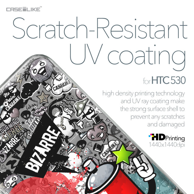 HTC Desire 530 case Graffiti 2705 with UV-Coating Scratch-Resistant Case | CASEiLIKE.com