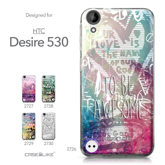 HTC Desire 530 case Graffiti 2726 Collection | CASEiLIKE.com