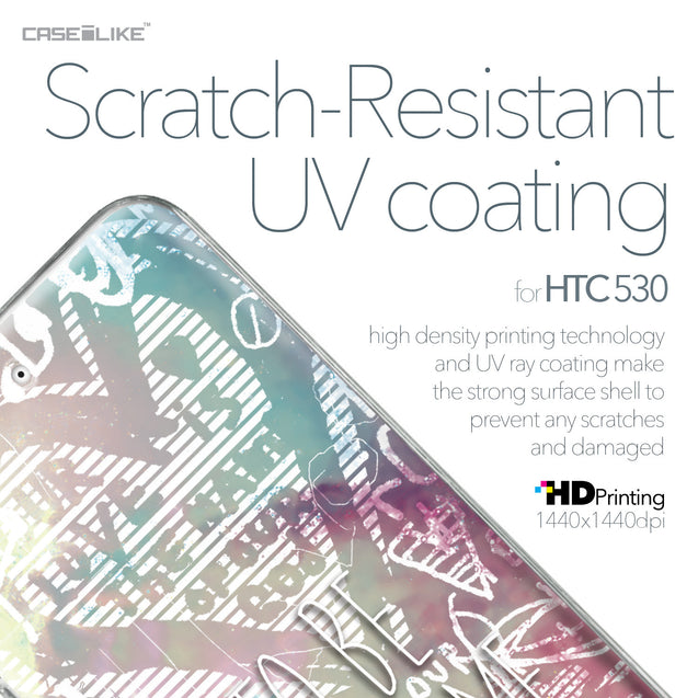 HTC Desire 530 case Graffiti 2726 with UV-Coating Scratch-Resistant Case | CASEiLIKE.com