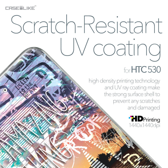 HTC Desire 530 case Graffiti 2729 with UV-Coating Scratch-Resistant Case | CASEiLIKE.com