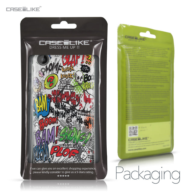HTC Desire 530 case Comic Captions 2914 Retail Packaging | CASEiLIKE.com