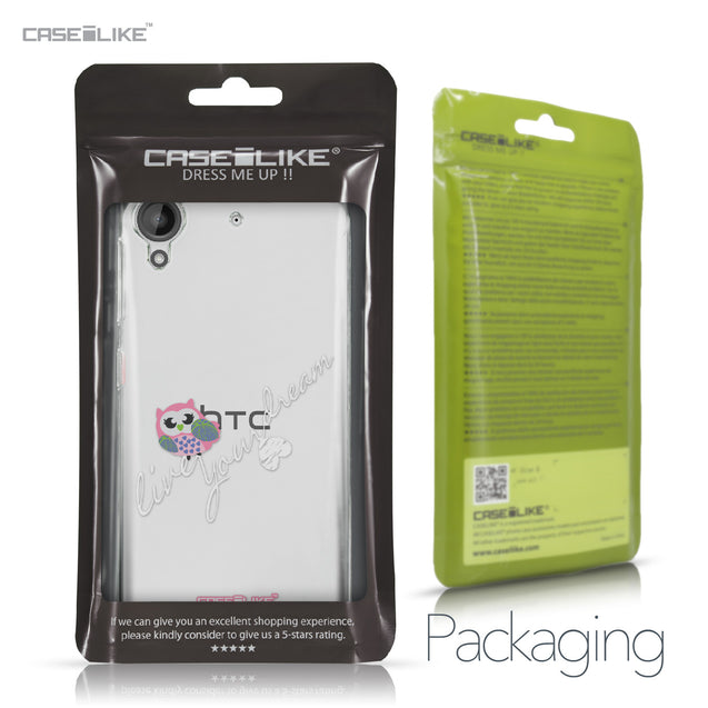 HTC Desire 530 case Owl Graphic Design 3314 Retail Packaging | CASEiLIKE.com