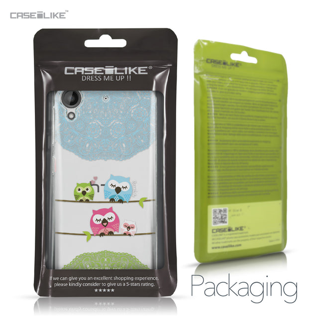HTC Desire 530 case Owl Graphic Design 3318 Retail Packaging | CASEiLIKE.com