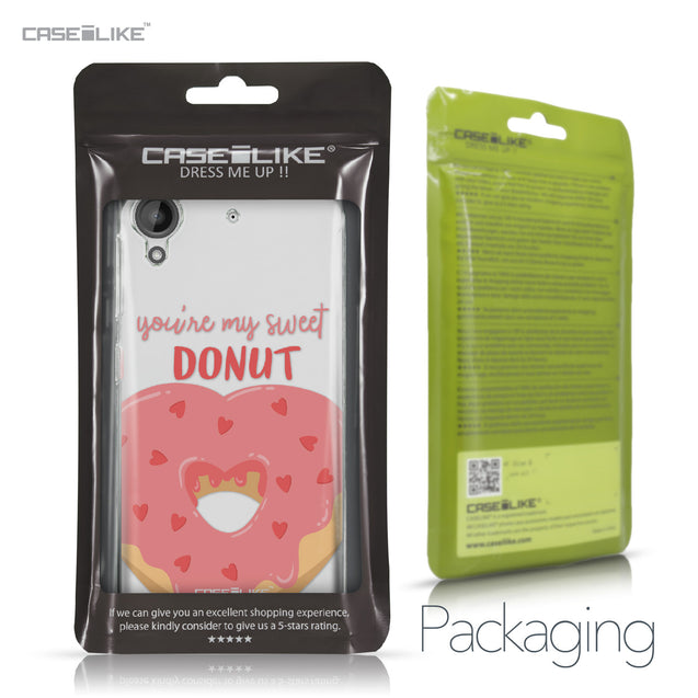 HTC Desire 530 case Dounuts 4823 Retail Packaging | CASEiLIKE.com