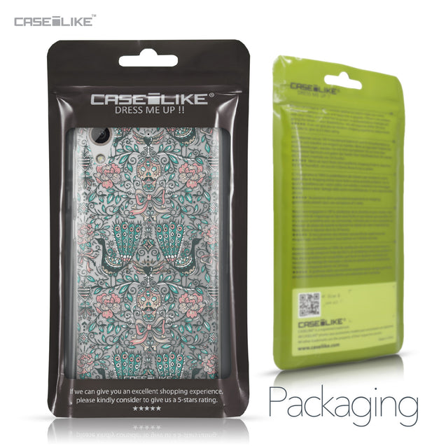 HTC Desire 626 case Roses Ornamental Skulls Peacocks 2226 Retail Packaging | CASEiLIKE.com