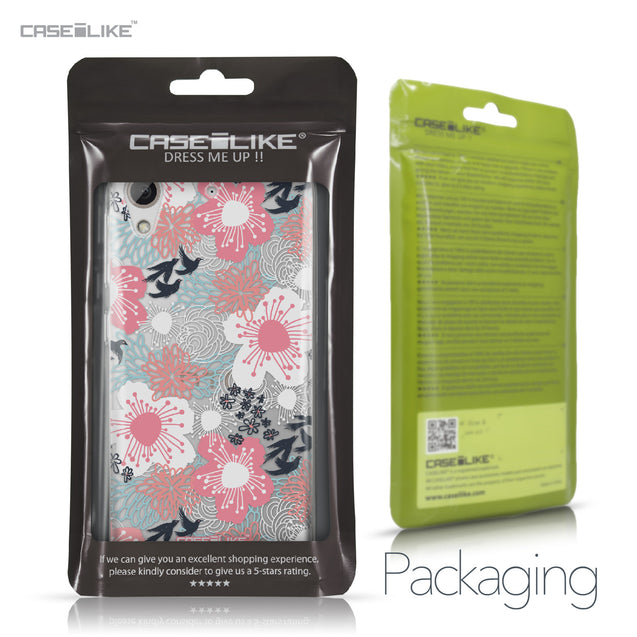 HTC Desire 626 case Japanese Floral 2255 Retail Packaging | CASEiLIKE.com