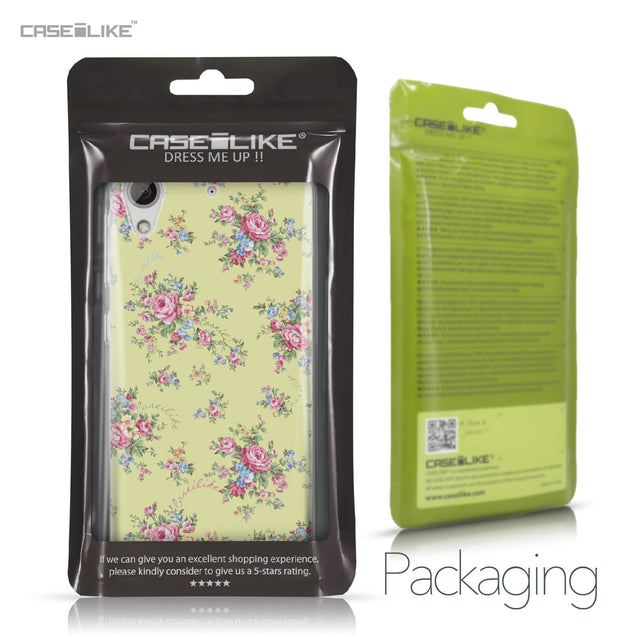 HTC Desire 626 case Floral Rose Classic 2264 Retail Packaging | CASEiLIKE.com