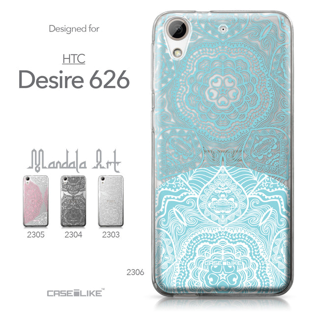 HTC Desire 626 case Mandala Art 2306 Collection | CASEiLIKE.com