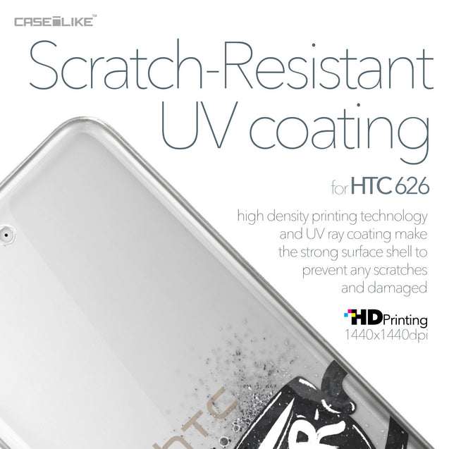 HTC Desire 626 case Quote 2402 with UV-Coating Scratch-Resistant Case | CASEiLIKE.com