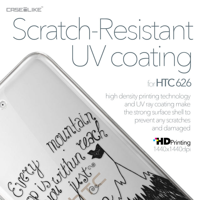 HTC Desire 626 case Quote 2403 with UV-Coating Scratch-Resistant Case | CASEiLIKE.com