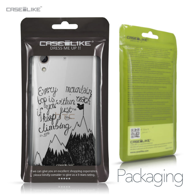 HTC Desire 626 case Quote 2403 Retail Packaging | CASEiLIKE.com