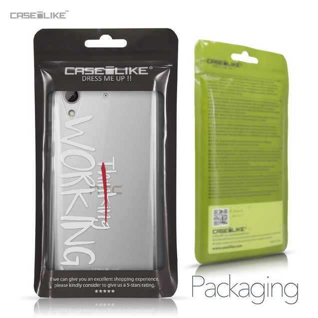 HTC Desire 626 case Quote 2411 Retail Packaging | CASEiLIKE.com