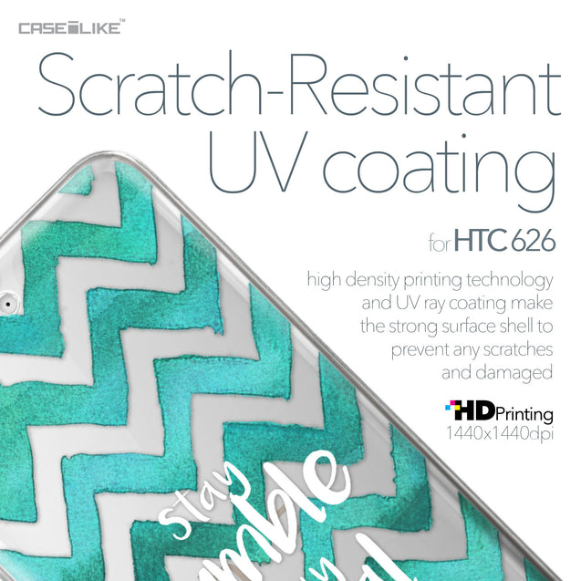 HTC Desire 626 case Quote 2418 with UV-Coating Scratch-Resistant Case | CASEiLIKE.com