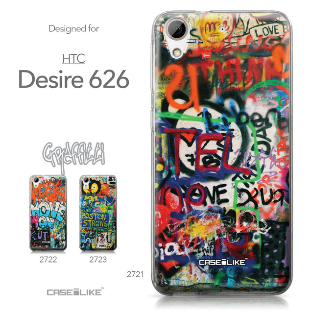 HTC Desire 626 case Graffiti 2721 Collection | CASEiLIKE.com
