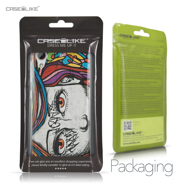 HTC Desire 626 case Graffiti Girl 2725 Retail Packaging | CASEiLIKE.com
