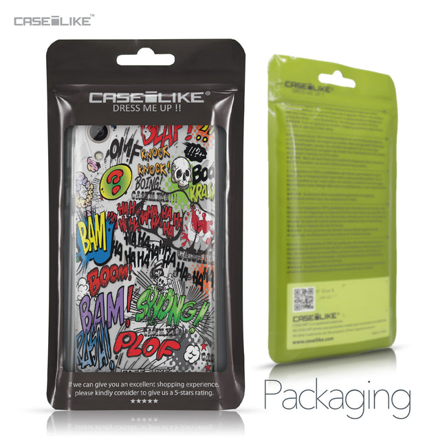 HTC Desire 626 case Comic Captions 2914 Retail Packaging | CASEiLIKE.com