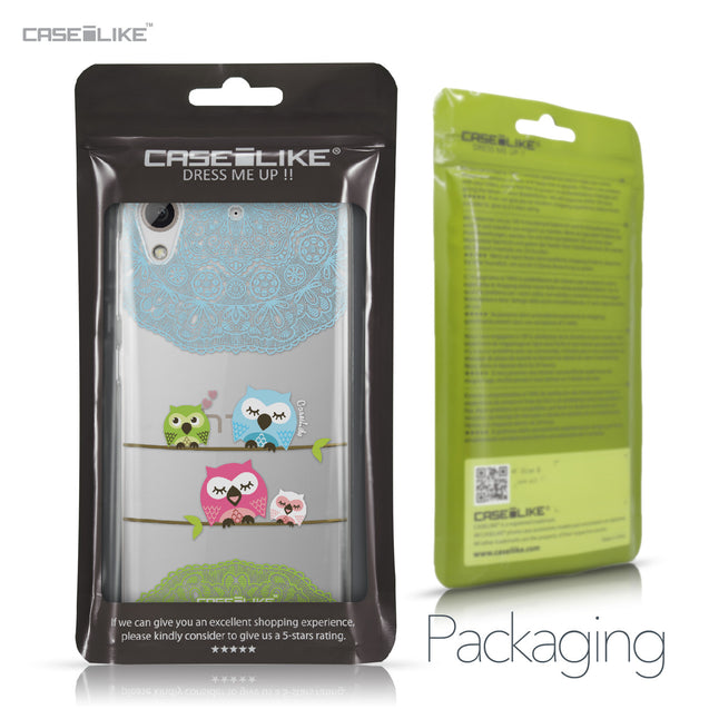 HTC Desire 626 case Owl Graphic Design 3318 Retail Packaging | CASEiLIKE.com