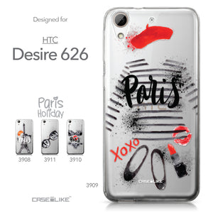 HTC Desire 626 case Paris Holiday 3909 Collection | CASEiLIKE.com