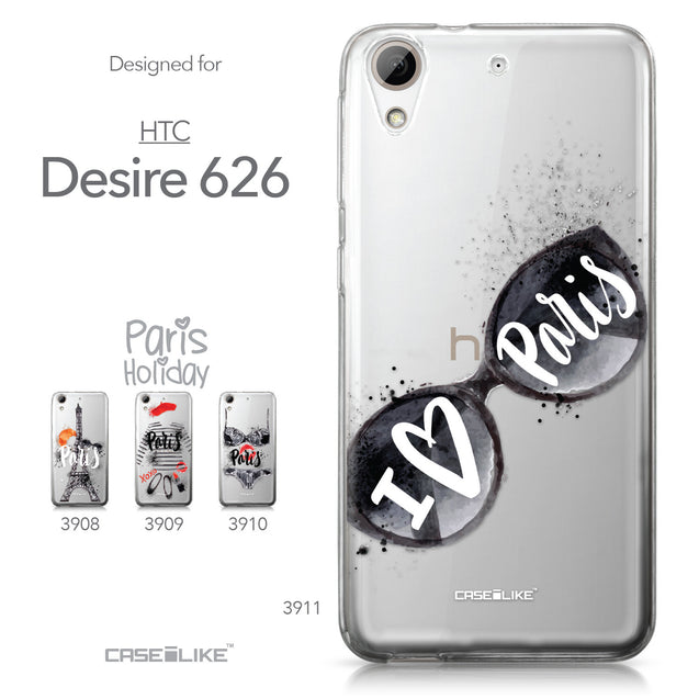 HTC Desire 626 case Paris Holiday 3911 Collection | CASEiLIKE.com