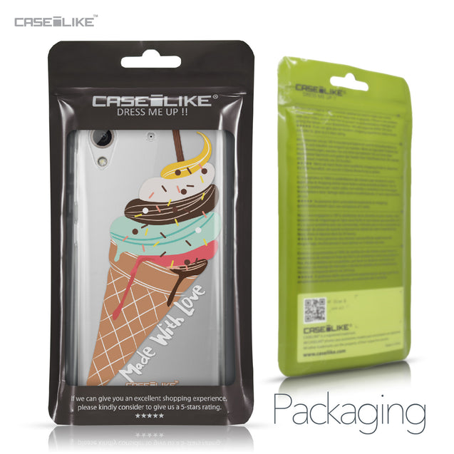 HTC Desire 626 case Ice Cream 4820 Retail Packaging | CASEiLIKE.com