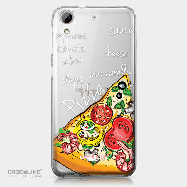 HTC Desire 626 case Pizza 4822 | CASEiLIKE.com