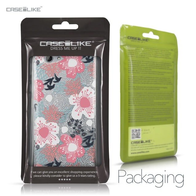 HTC One A9s case Japanese Floral 2255 Retail Packaging | CASEiLIKE.com
