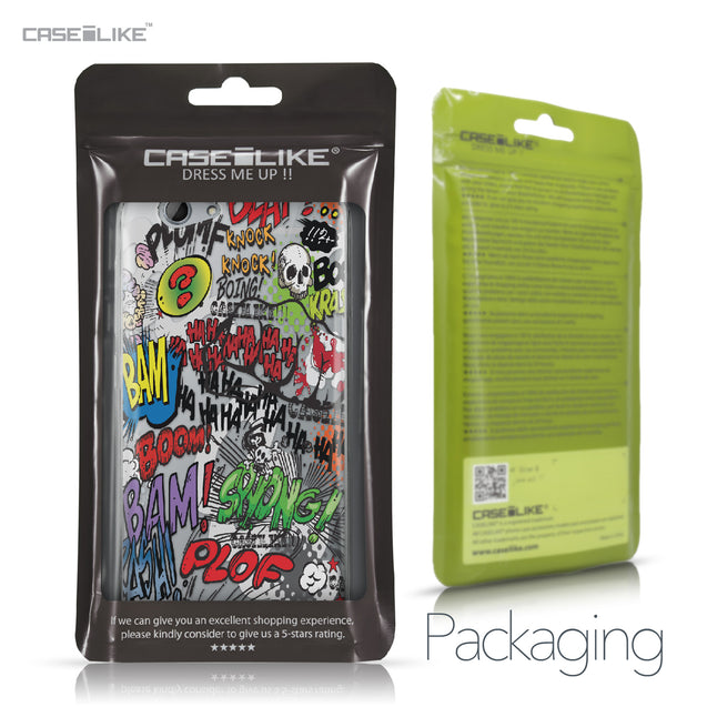 HTC One A9s case Comic Captions 2914 Retail Packaging | CASEiLIKE.com