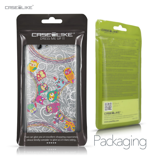 HTC One A9s case Owl Graphic Design 3316 Retail Packaging | CASEiLIKE.com